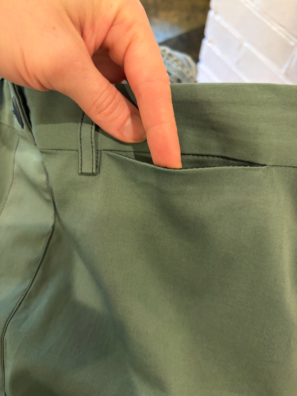 Sea New York Green Curved Hem Midi Skirt size 6 - Picture 4 of 7